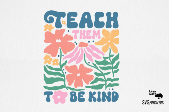 Teacher Boho Floral Quote SVG PNG