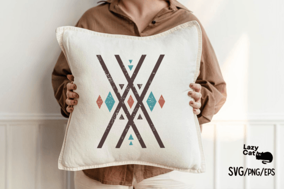 Western Aztec Boho Tribal SVG PNG